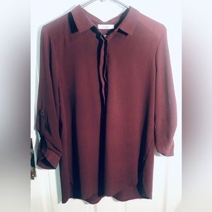 [MANDEE] Button-Down Blouse
